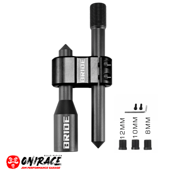Onirace 155mm JDM Aluminum Gear Shift Knob – Black