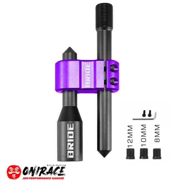 Onirace 155mm JDM Aluminum Gear Shift Knob purple